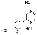 2-PYRROLIDIN-3-YL-PYRAZINE TRIHYDROCHLORIDE Struktur