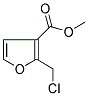 METHYL 2-(CHLOROMETHYL)-3-FUROATE Struktur