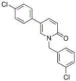 1-(3-CHLOROBENZYL)-5-(4-CHLOROPHENYL)PYRIDIN-2(1H)-ONE Struktur