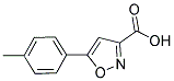 5-P-TOLYL-ISOXAZOLE-3-CARBOXYLIC ACID Struktur