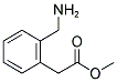 METHYL 2-AMINOMETHYLPHENYLACETATE Struktur