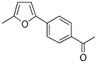 1-[4-(5-METHYL-FURAN-2-YL)-PHENYL]-ETHANONE Struktur