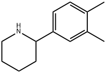 2-(3,4-DIMETHYLPHENYL)PIPERIDINE Struktur