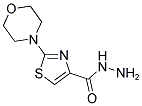 2-MORPHOLIN-4-YL-1,3-THIAZOLE-4-CARBOHYDRAZIDE Struktur