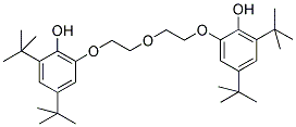 6,6'-(2,2'-OXYBIS(ETHANE-2,1-DIYL)BIS(OXY))BIS(2,4-DITERT-BUTYLPHENOL) Struktur