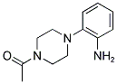 1-[4-(2-AMINO-PHENYL)-PIPERAZIN-1-YL]-ETHANONE Struktur