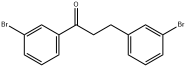 3'-BROMO-3-(3-BROMOPHENYL)PROPIOPHENONE Struktur