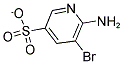 6-AMINO-5-BROMO-PYRIDINE-3-SULFONIC ACID ANION Struktur