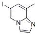 6-IODO-8-METHYLIMIDAZO[1,2-A]PYRIDINE Struktur