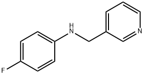 (4-FLUORO-PHENYL)-PYRIDIN-3-YLMETHYL-AMINE Struktur