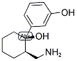 (+)-O-DESMETHYL-N,N-BISDESMETHYLTRAMADOL Struktur