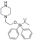 1-TERT-BUTYL-DIPHENYLSILYLOXY-ETHYL-PIPERAZINE Struktur