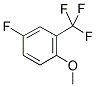 4-FLUORO-1-METHOXY-2-TRIFLUOROMETHYLBENZENE Struktur