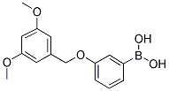 3-(3',5'-DIMETHOXYBENZYLOXY)PHENYLBORONIC ACID Struktur