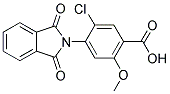 5-CHLORO-4-(1,3-DIOXO-1,3-DIHYDRO-ISOINDOL-2-YL)-2-METHOXY-BENZOIC ACID Struktur