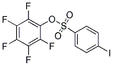 2,3,4,5,6-PENTAFLUOROPHENYL 4-IODOBENZENESULFONATE Struktur