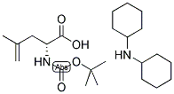 BOC-4,5-DEHYDRO-D-LEU-OH DCHA Struktur