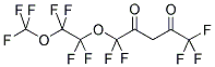 DODECAFLUORO-6,9-DIOXA-2,4-DECANEDIONE Struktur