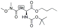 BOC-ASP[NME(OME)]-OBUT Struktur