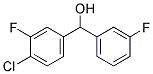 4-CHLORO-3,3'-DIFLUOROBENZHYDROL Struktur