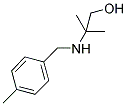 2-METHYL-2-((4-METHYLBENZYL)AMINO)PROPAN-1-OL Struktur