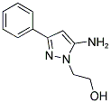 2-(5-AMINO-3-PHENYL-1H-PYRAZOL-1-YL)ETHANOL Struktur