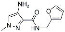 4-AMINO-1-METHYL-1 H-PYRAZOLE-3-CARBOXYLIC ACID (FURAN-2-YLMETHYL)-AMIDE Struktur