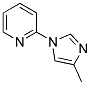 2-(4-METHYL-1H-IMIDAZOL-1-YL)PYRIDINE Struktur