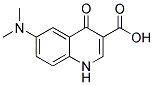 6-DIMETHYLAMINO-4-OXO-1,4-DIHYDRO-QUINOLINE-3-CARBOXYLIC ACID Struktur