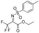 ETHYL 3,3,3-TRIFLUORO-2-[TOLUENE-4-SULFONYLIMINO]-PROPIONATE Struktur