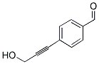 4-(3-HYDROXY-PROP-1-YNYL)-BENZALDEHYDE Struktur