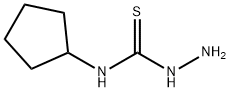 N-CYCLOPENTYLHYDRAZINECARBOTHIOAMIDE Struktur