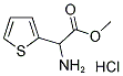 DL-ALPHA-AMINOTHIOPHENE-2-ACETIC ACID METHYL ESTER HYDROCHLORIDE price.