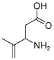 3-AMINO-4-METHYL-PENT-4-ENOIC ACID Struktur