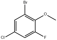 2-BROMO-4-CHLORO-6-FLUOROANISOLE