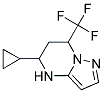 5-CYCLOPROPYL-7-TRIFLUOROMETHYL-4,5,6,7-TETRAHYDRO-PYRAZOLO[1,5-A]PYRIMIDINE Struktur