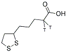 1,2-DITHIOLANE-3-PENTANOIC ACID, [2-3H] Struktur