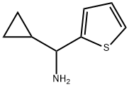 1-CYCLOPROPYL-1-THIEN-2-YLMETHANAMINE Struktur