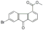 METHYL-2-BROMO-9-FLUORENONE-5-CARBOXYLATE Struktur