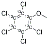 PENTACHLOROANISOLE 13C6 Struktur