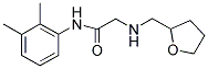 N-(2,3-DIMETHYLPHENYL)-2-[(TETRAHYDROFURAN-2-YLMETHYL)AMINO]ACETAMIDE Struktur