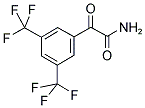 3,5-BIS(TRIFLUOROMETHYL)PHENYLGLYOXYLAMIDE Struktur