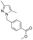 METHYL 4-[(3,5-DIMETHYL-1H-PYRAZOL-1-YL)METHYL]BENZENECARBOXYLATE Struktur