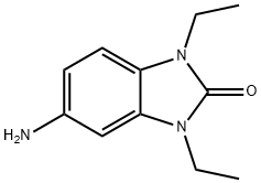 5-AMINO-1,3-DIETHYL-1,3-DIHYDRO-BENZOIMIDAZOL-2-ONE Struktur