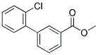 METHYL 2'-CHLORO[1,1'-BIPHENYL]-3-CARBOXYLATE Struktur