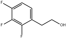 2,3,4-TRIFLUOROBENZENEETHANOL Struktur