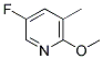 5-FLUORO-2-METHOXY-3-PICOLINE Struktur