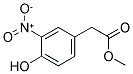 METHYL 2-(4-HYDROXY-3-NITROPHENYL)ACETATE Struktur