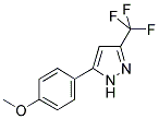 3-(TRIFLUOROMETHYL)-5-(4-METHOXYPHENYL)-1H-PYRAZOLE Struktur