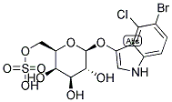 5-BROMO-4-CHLORO-3-INDOLYL B-D-GALACTOPYRANOSIDE-6-SULFATE Struktur